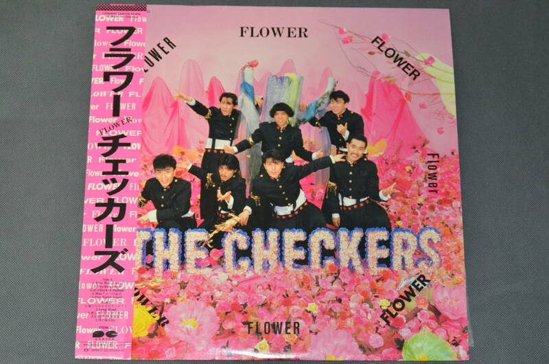 LP　フラワー　FLOWER　CHECKERS　チェッカーズ