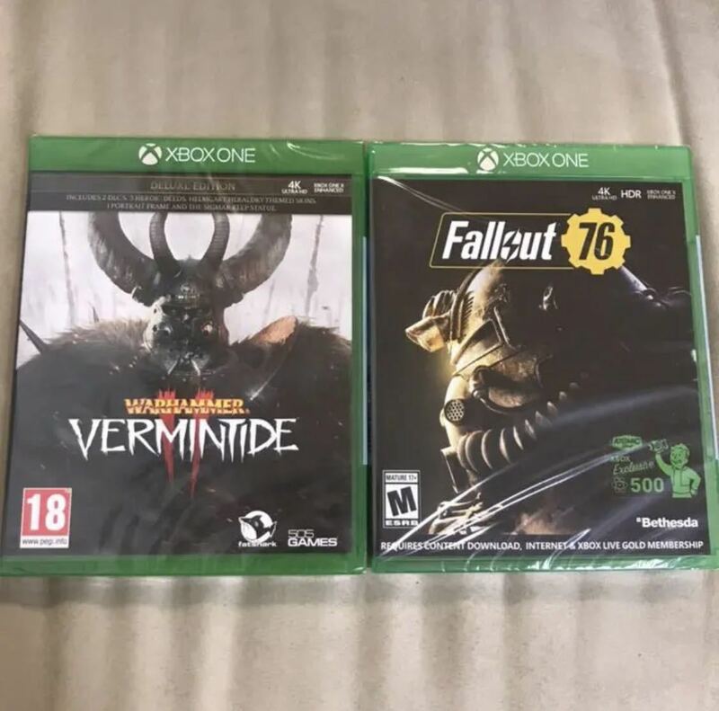 XBOX ONE ソフト　FALL OUT VERMINTIDE 海外版　英語版