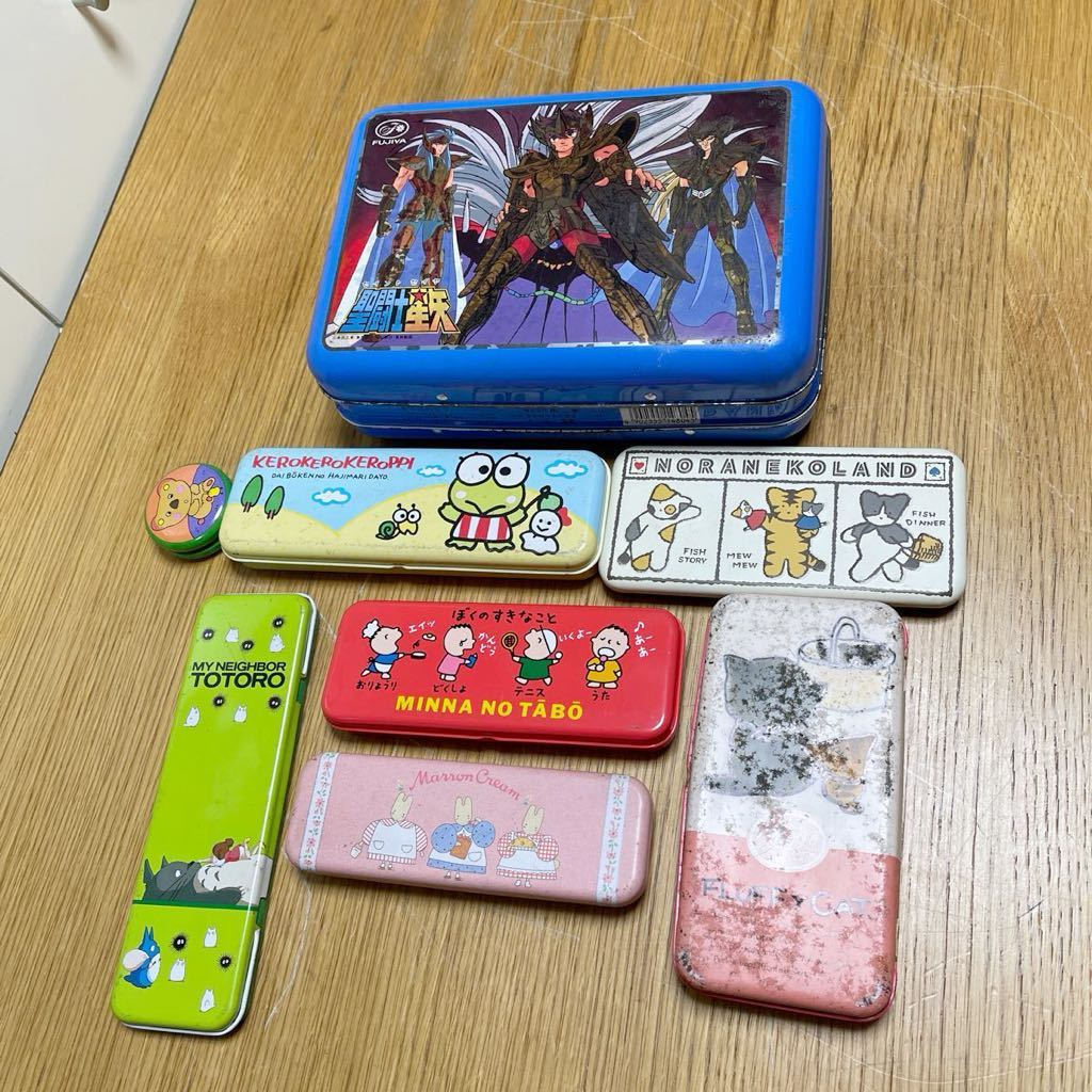 昭和レトロ ファンシーグッズ　缶ペンケース 詰め合わせセット　Nー９