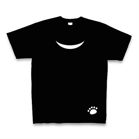 ツキノワグマ｜Tシャツ Pure Color Print｜ブラック