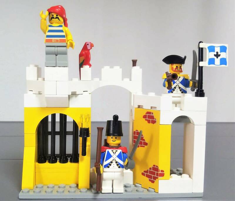 レゴ 6259 とりでの牢屋 LEGO Broadside's Brig 南海の勇者 インペリアルソルジャー 海賊 提とく 総とく ミニフィグ 説明書