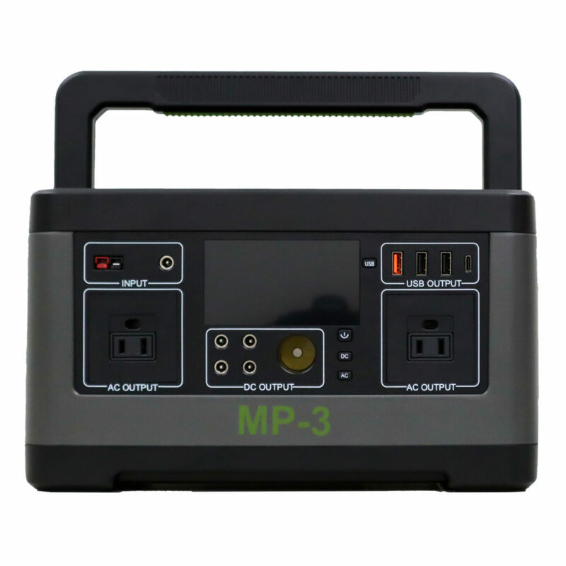 ②【送料無料】68　大自工業 Meltec メルテック MP-3 大容量 ポータブル電源 140000mAh /519Ｗ（システム電源） バッテリー