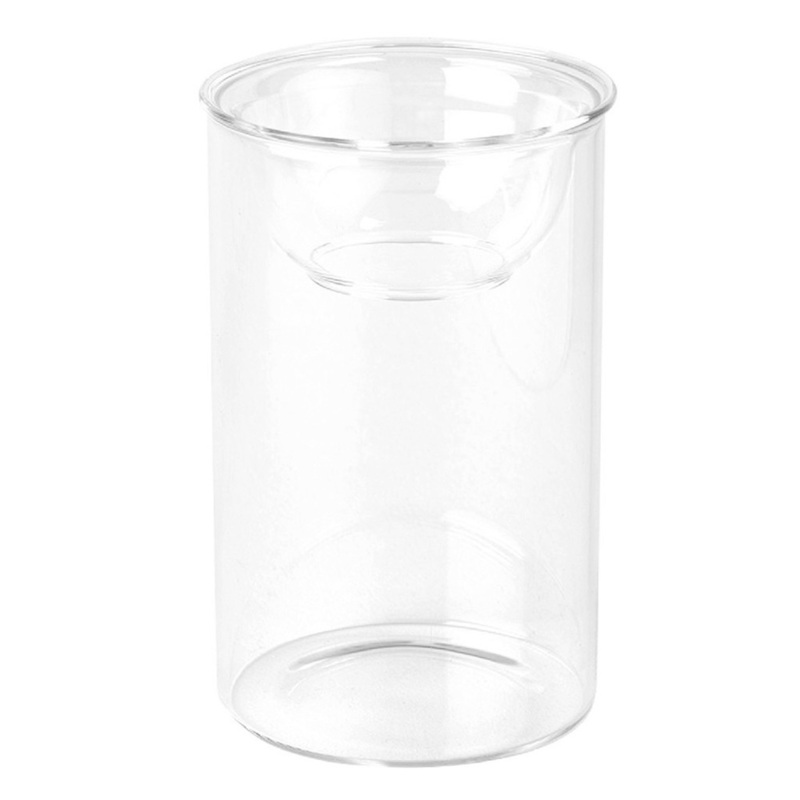 ☆ クリア 花瓶 ガラス 通販 BULB VASE バルブベース ショート KEGY4060 ガラスベース ガラス花器 かわいい 水栽培 容器 おしゃれ 球根