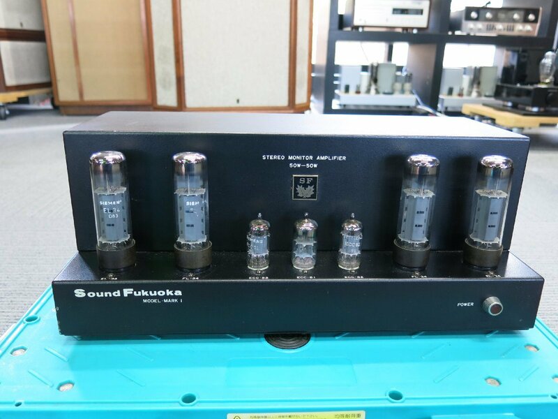 SOUND FUKUOKA MODEL MARK-1 EL34/6CA7PP ,TANGO FW-50-5 アウトプットトランス使用
