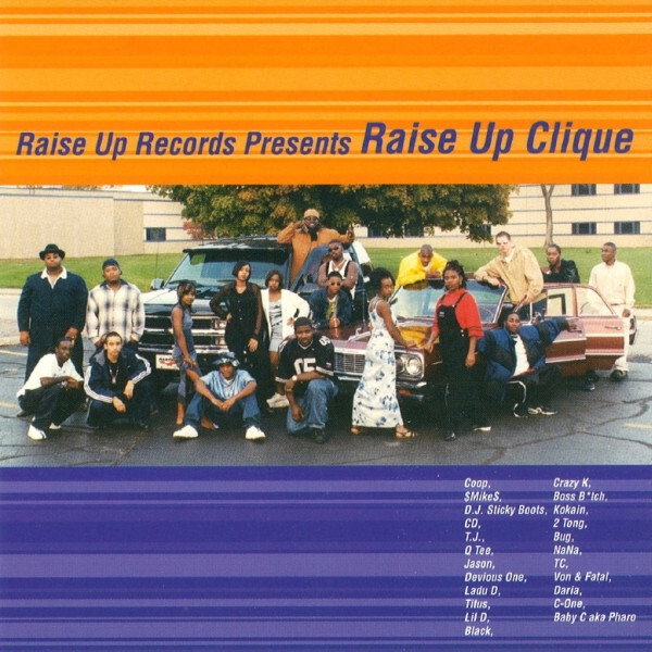 【G-RAP】V.A. / Raise Up Clique １９９８ Memphis, TN / Gary, IN【GANGSTA RAP】オリジナル盤 Boss Bytch