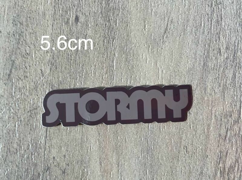 16【STORMY ストーミー】ステッカー シール 5.6cm スケボー スケートボード