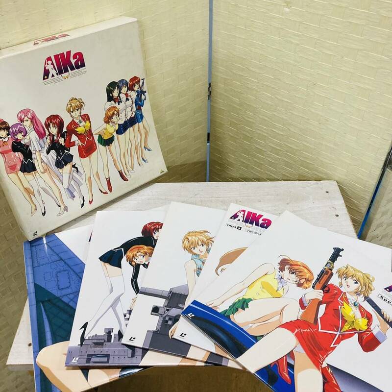 AIKa LD レーザーディスク BOX 1～4 スペシャルトライアル ジャンク扱い/014-20