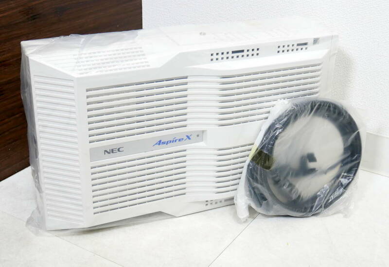 ▲(R601-B338)未使用 NEC AspireX IP3D-3KSU-B1 主装置 ビジネスフォン 業務用 事務電話機