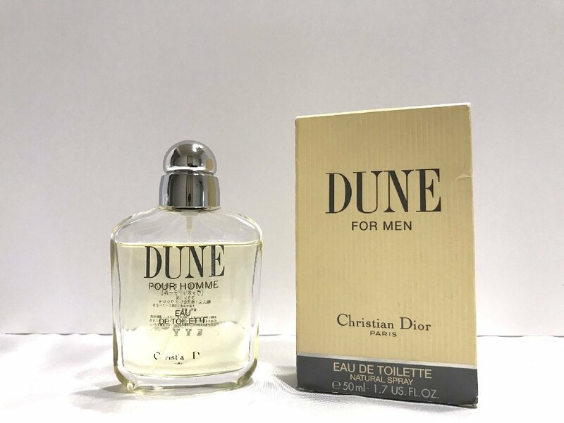 ■【YS-1】 香水 ■ クリスチャン ディオール Christian Dior ■ デューン プールオム EDT 50ml SP ■ 残量80%【同梱可能商品】■D