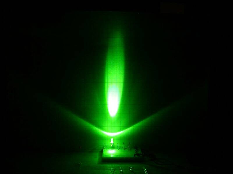 ☆☆　超高輝度 LED 5φ 緑色 (15゜)　OSPG5111A-34　9個落札で+1個サービス　☆☆