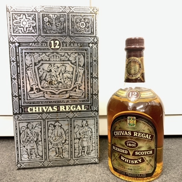 ・73444 CHIVAS REGAL 12年 SCOTCH WHISKY シーバス リーガル ウイスキー 750ml 43％ 