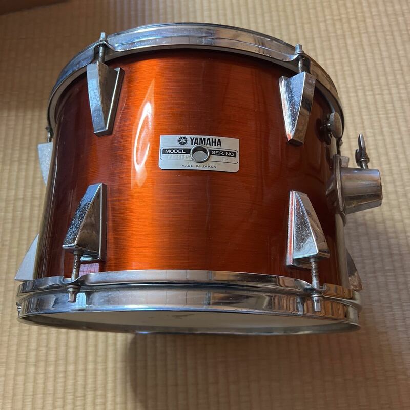 ヤマハ　13 インチ　タムタム　タム　YAMAHA ビンテージ　ドラム　drum ミュート付き　MADE IN JAPAN