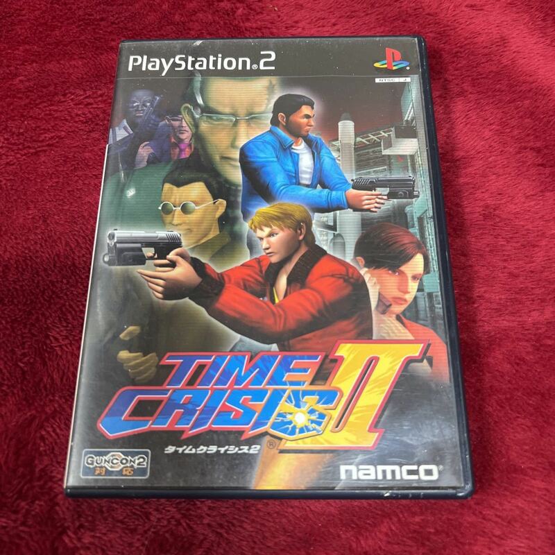 PS2 タイムクライシス２　TIME CRISIS PS2ソフト ナムコ　ガンシューティング