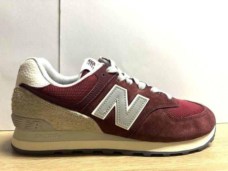 未使用 28cm D ニューバランス U574LR2 レッド new balance