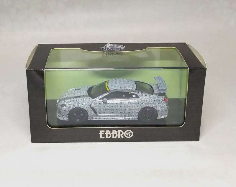 EBBRO エブロ 1/43 日産 GT-R NISMO ニュルブルクリング タイムアタック 2013
