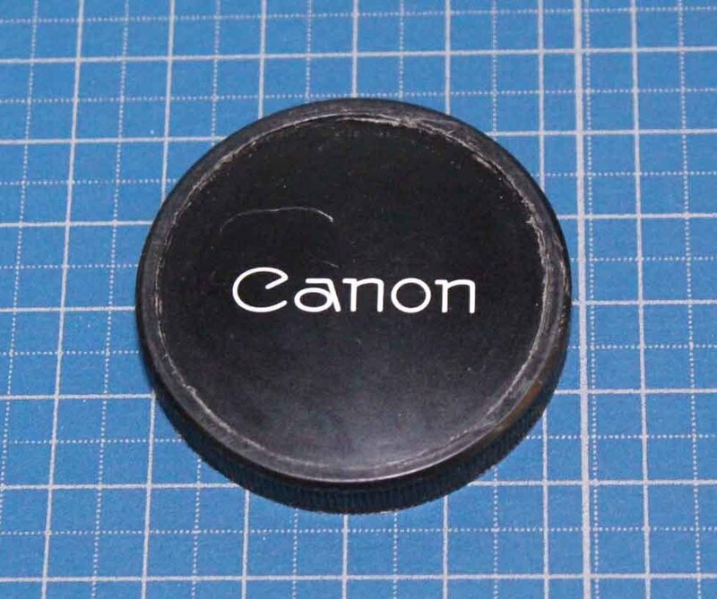 [is49]キャノン レンズキャップ 42mm canon LENS CAP 前蓋 かぶせ式　レトロ