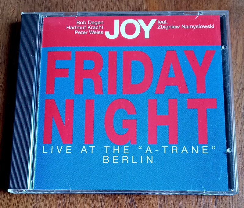 BOB DEGEN JOY Friday Night Live At The "A-Trane" Berlin ボブ・ディーゲン ポーランドジャズ 廃盤