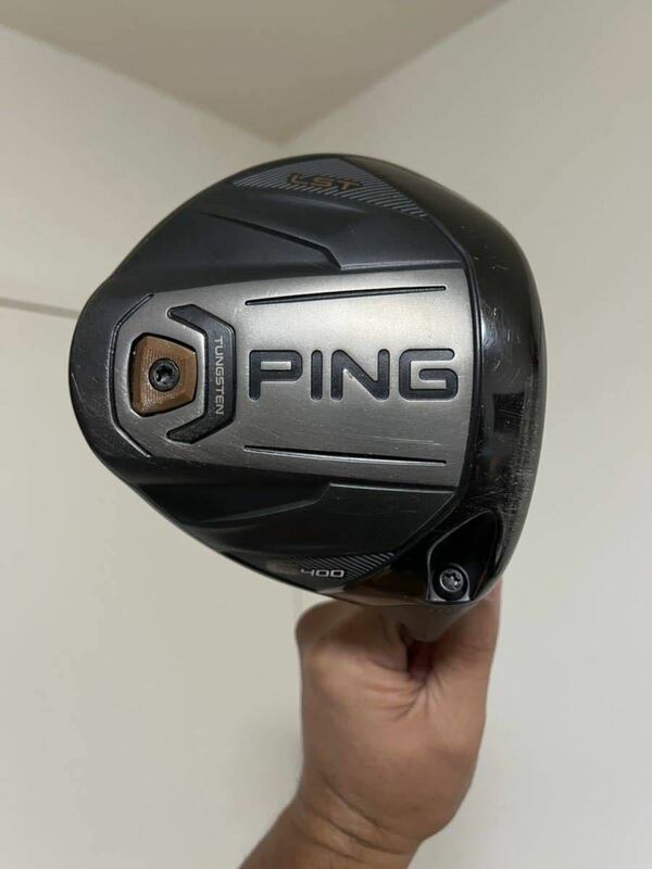 中古 大人気 入手困難 レアロフト 名器の中の名器 PING ピン G400 LST 8.5度 ヘッドカバーとレンチ付き