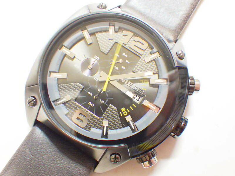 DIESEL ディーゼル クロノグラフ クオーツ腕時計 DZ4205 #757