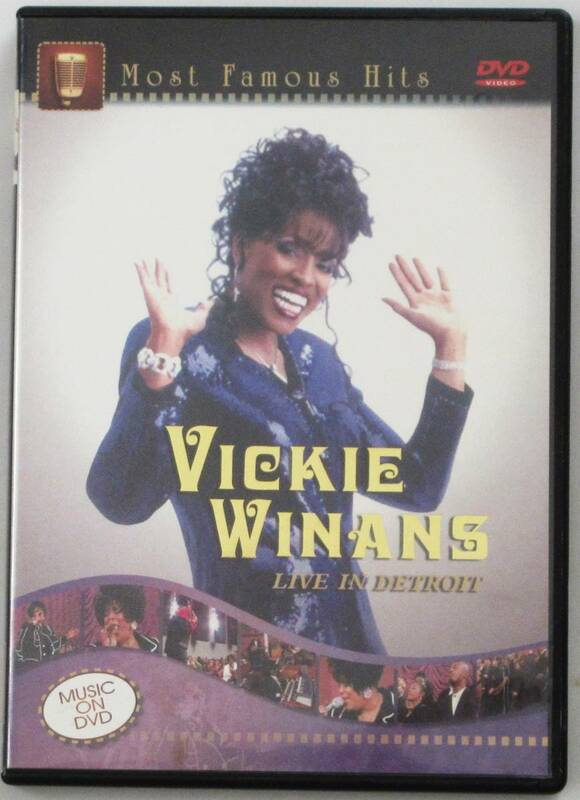 ☆音楽DVD☆(セル版）☆ヴィッキー・ウイナンス『Vickie Winans　LIVE IN DETROIT』