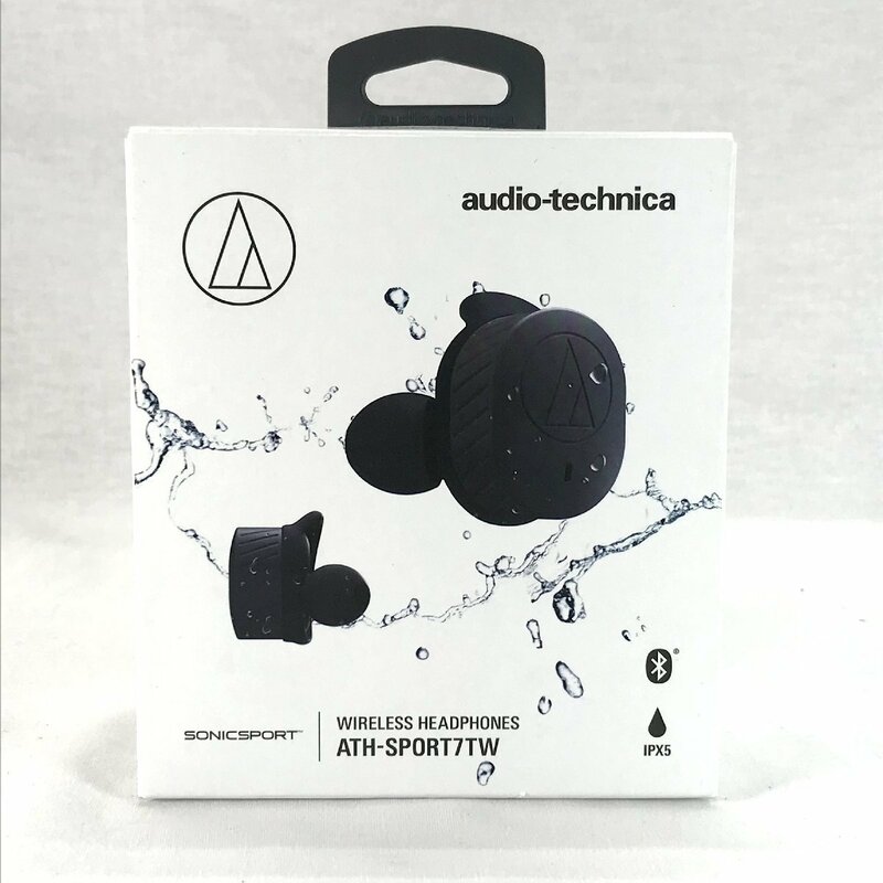 《中古品》audio-Technica オーディオテクニカ ワイヤレスイヤホン ATH-SPORT7TW
