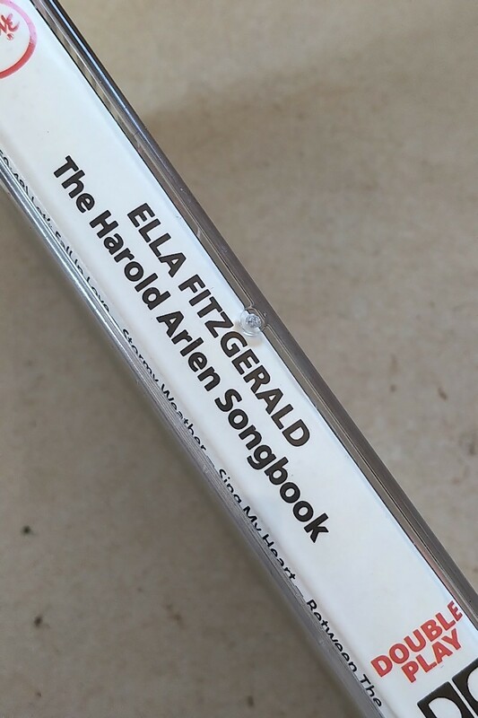 廃盤カセット ELLA FITZGERALD The Harold Arlen Songbook ジャズ ボーカル 米国盤 高級デッキで再生するにふさわしい内容 カセットテープ
