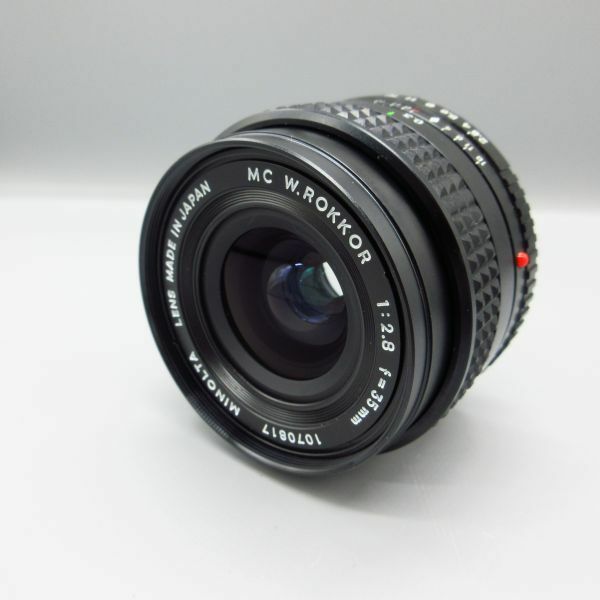 Minolta ミノルタ MC W.ROKKOR 35mm f/2.8 Wide Angle MF Lens For MC MD 1219003