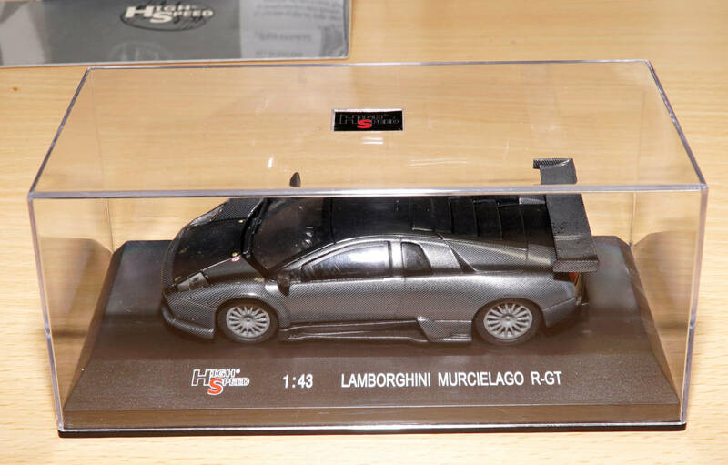 1/43 Lamborghini ランボルギーニ Murcielago ムルシエラゴ R-GT ダイキャスト 未使用 送料無料