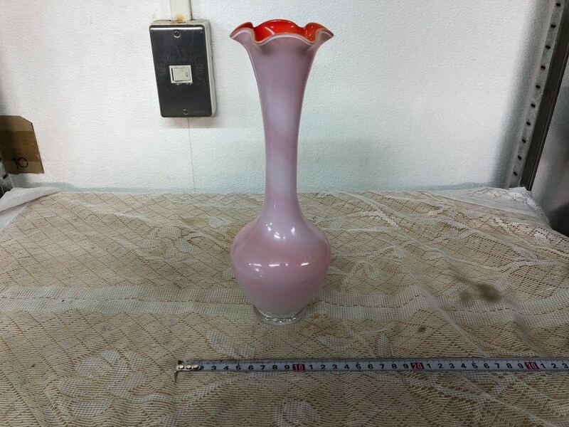 西A KAMEI GLASS OSAKA No.321 花瓶 花器