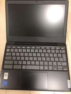 超美品★レノボ 82BA000LJP ノートパソコン Lenovo IdeaPad Slim350i Chromebook オニキスブラック