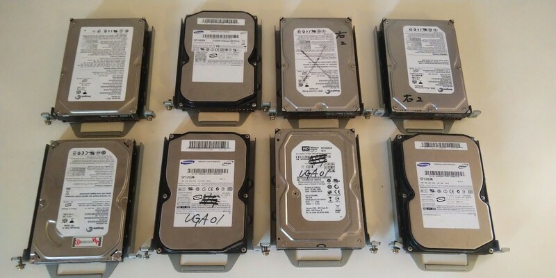 BMB カラオケ UGA01 ウガ HDD ハードデディスクマウント金具 ジャンク 8基まとめて