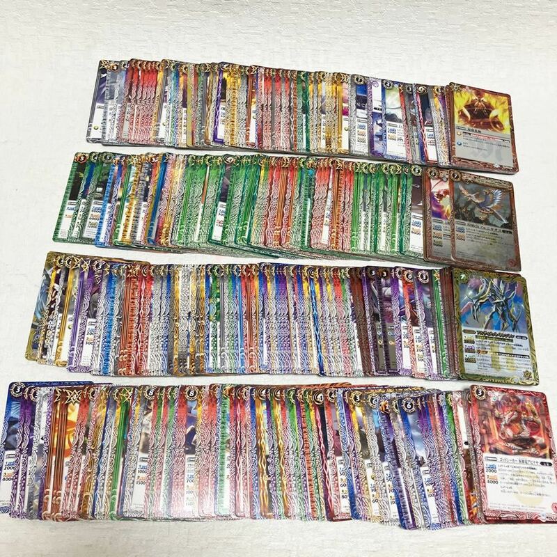 c880 60 TCG トレカ バトルスピリッツ まとめて約400枚 大量セット トレーディングカード 重複有り アルティメットトレントン 双翼乱舞