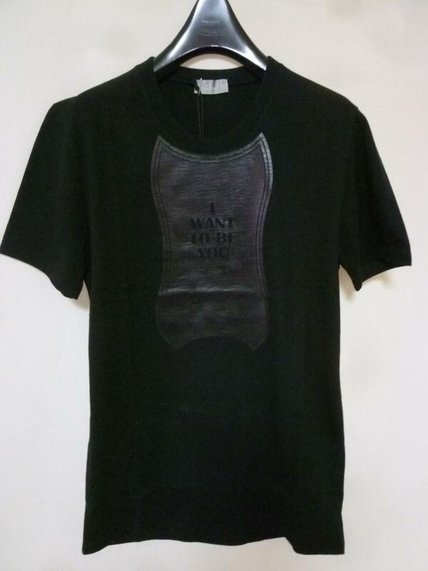 (644)Dior HOMME ディオールオム 半袖 Tシャツ XS 黒