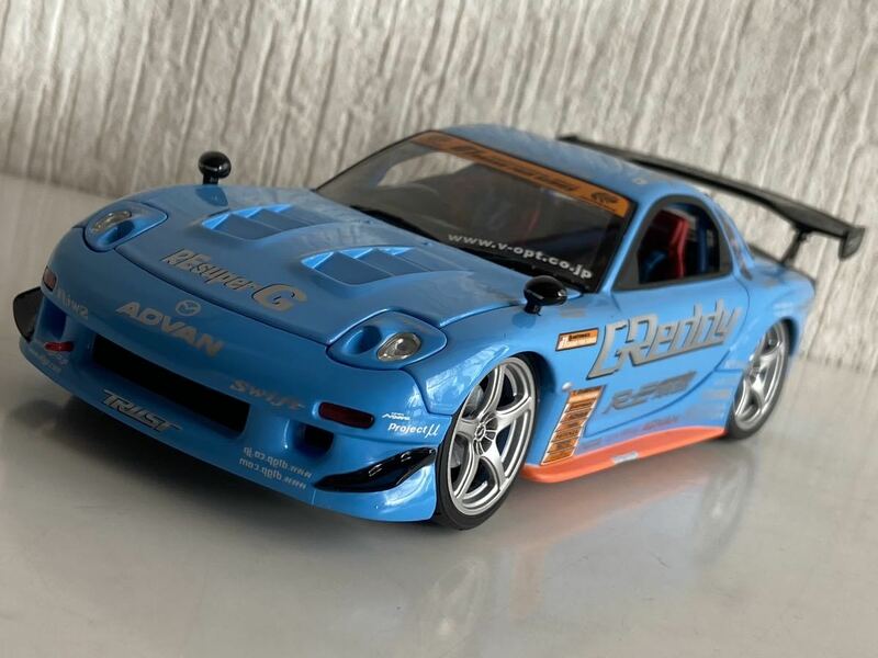 ホットワークス 1/24 マツダ RX-7 HW24020 RE雨宮レーシング D1 FD3S 2004 末永正雄 GRAND PRIX SERIES HOT WORKS