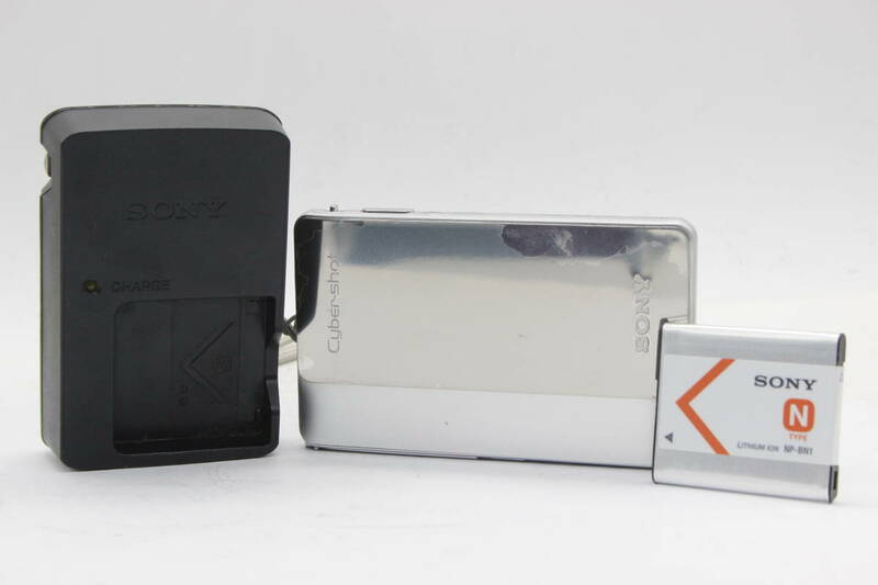 【返品保証】 ソニー SONY Cyber-shot DSC-TX5 4x バッテリー チャージャー付き コンパクトデジタルカメラ s5609