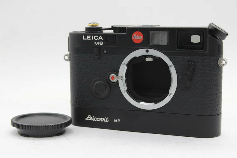 【美品 返品保証】 ライカ Leica M6 0.85 HVM DBP ブラック Laicavit MP 付き レンジファインダー カメラ s5650