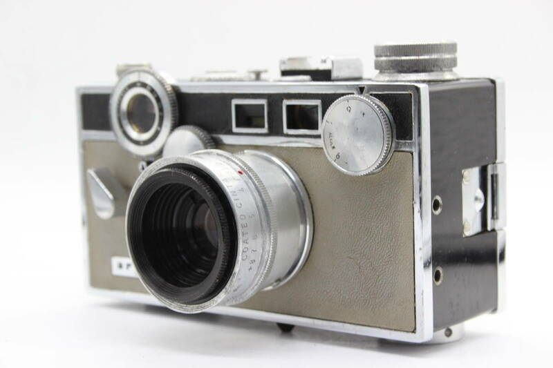 【返品保証】 アーガス argus Coated Cintar 50mm F3.5 カメラ s5911