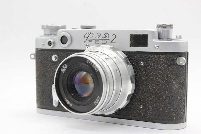 【返品保証】 FED2 N-26 M 52mm F2.8 レンジファインダー カメラ s6025