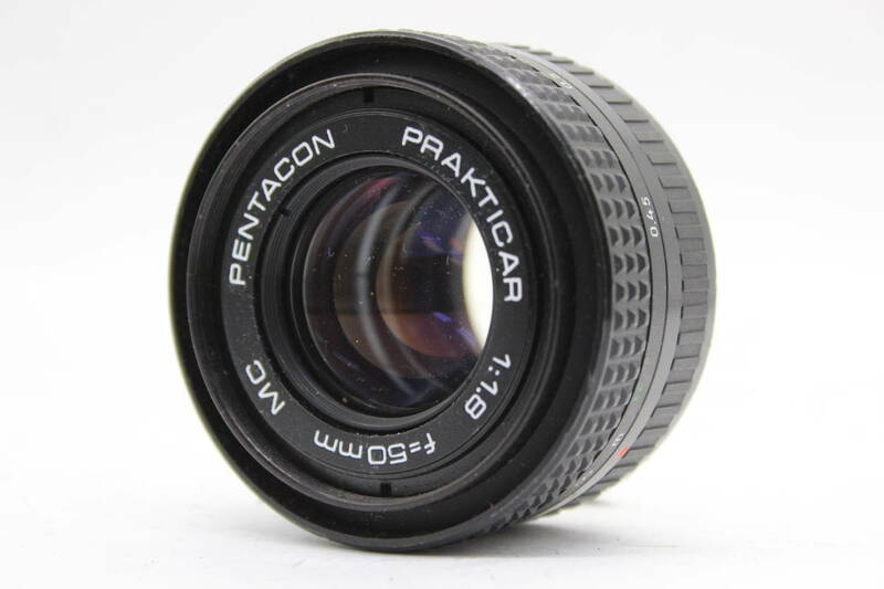 【返品保証】 PENTACON PRAKTICAR MC 50mm F1.8 レンズ s6047