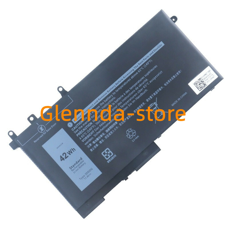 新品 高品質 DELL latitude E5280 E5480 3DDDG 00JWGP修理交換用バッテリー11.4V 3500mAh / 42Wh