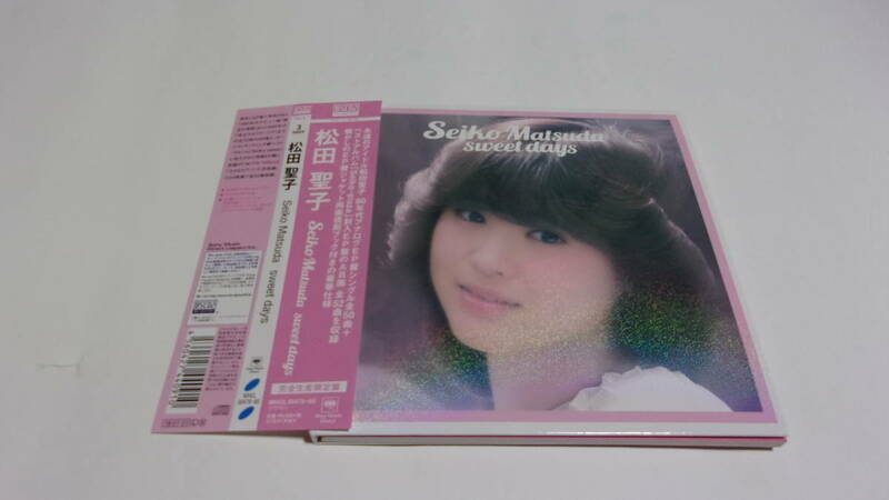 ★松田聖子 Seiko Matsuda sweet days 完全生産限定盤 紙ジャケット仕様★3CD★