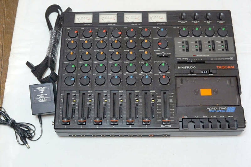 整備品　TASCAM PORTA TWO HS テープ・マルチトラックレコーダー タスカム　ハイスピード　TEAC　MTR 