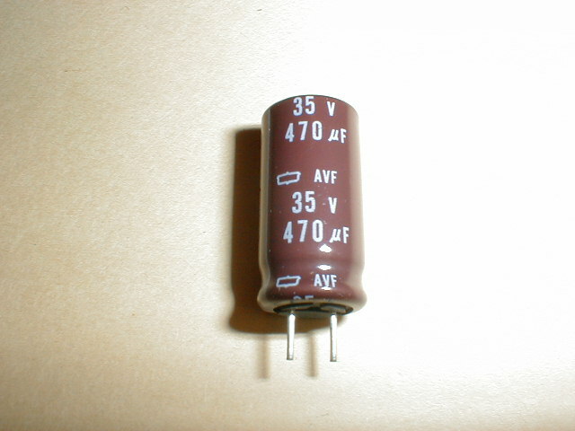 日本ケミコン　オーディオ用　電解コンデンサ　35V　470μF　20