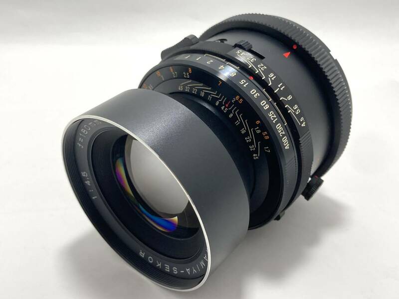 ★☆美品★ MAMIYA マミヤ SEKOR 180mm F4.5 カメラレンズ 中判 #240143