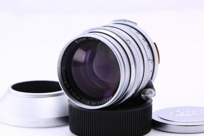 Leica ライカ Summarit L50mm F1.5 フード付き 希少M刻印 #11805