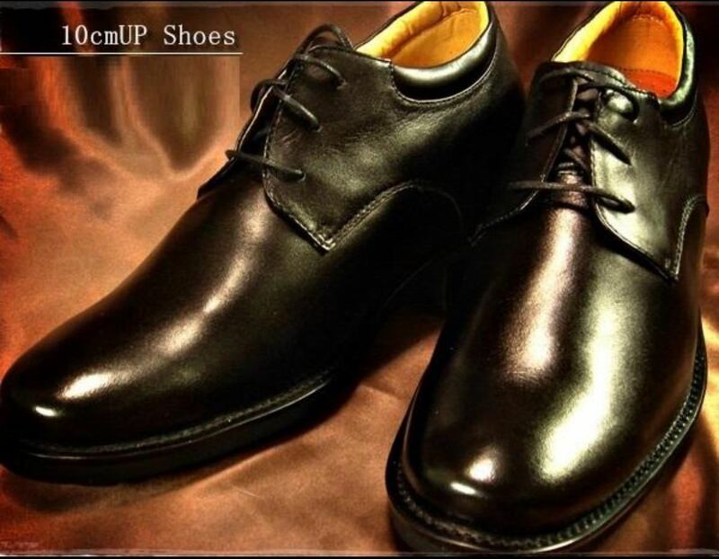 高級 10cm シックレットブーツ シューズ 紳士靴 革靴 レザー ビジネス