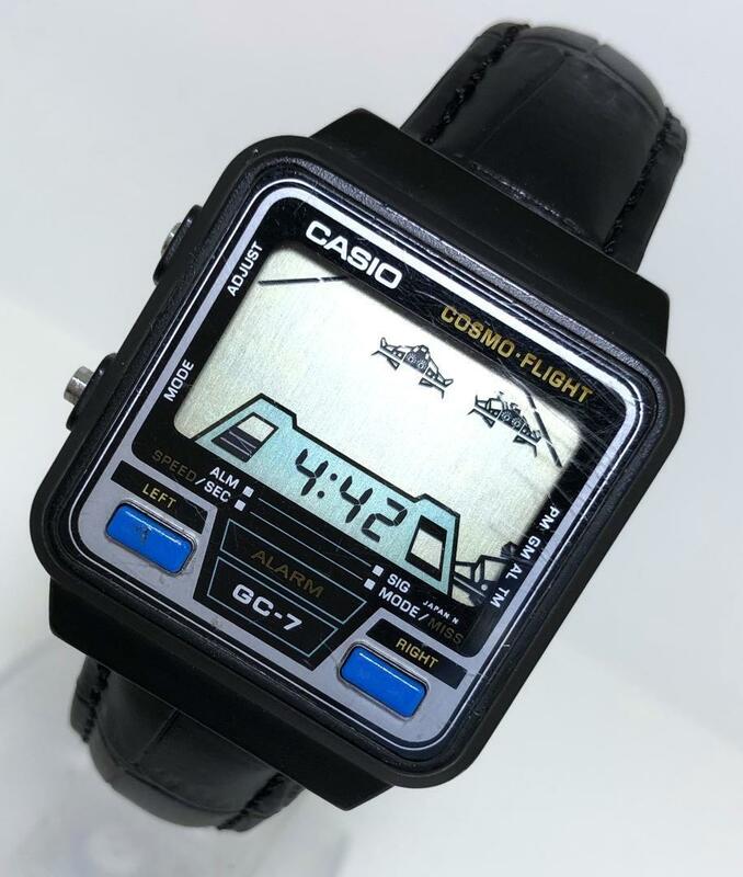 ◆時計◆『WH-8300』★CASIO(カシオ)★GC-7★COSMO-FLIGHT★電池交換済★稼働品★