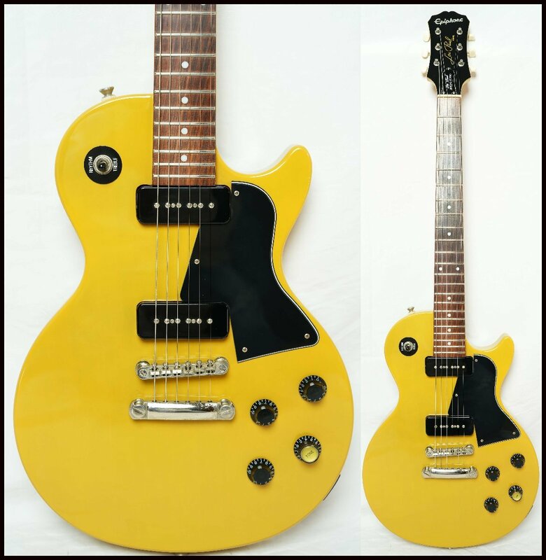 ★Epiphone★Limited Edition Les Paul Special SC Pro TV Yellow 2018製 美品 レスポールスペシャル★