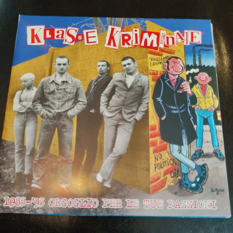 中古レコード2枚組　KLASSE KRIMINAIE 1985-'95 オルゴリオ・ペル・トゥ・パッショーニ