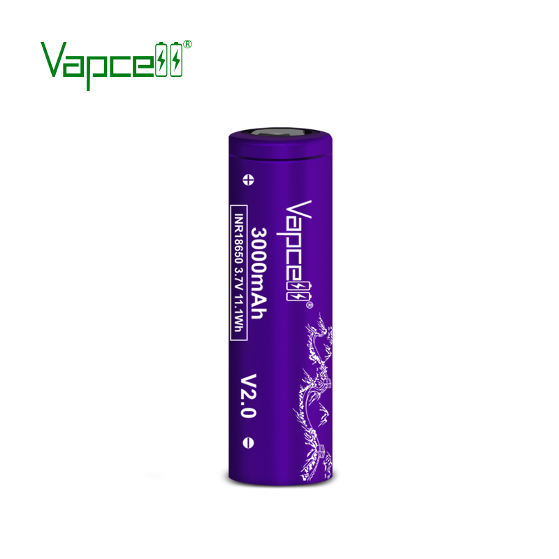 VAPE用 Vapcell original 18650 V30 3000mah 20A/35A 18650 INR リチウムバッテリー 新品 1本 